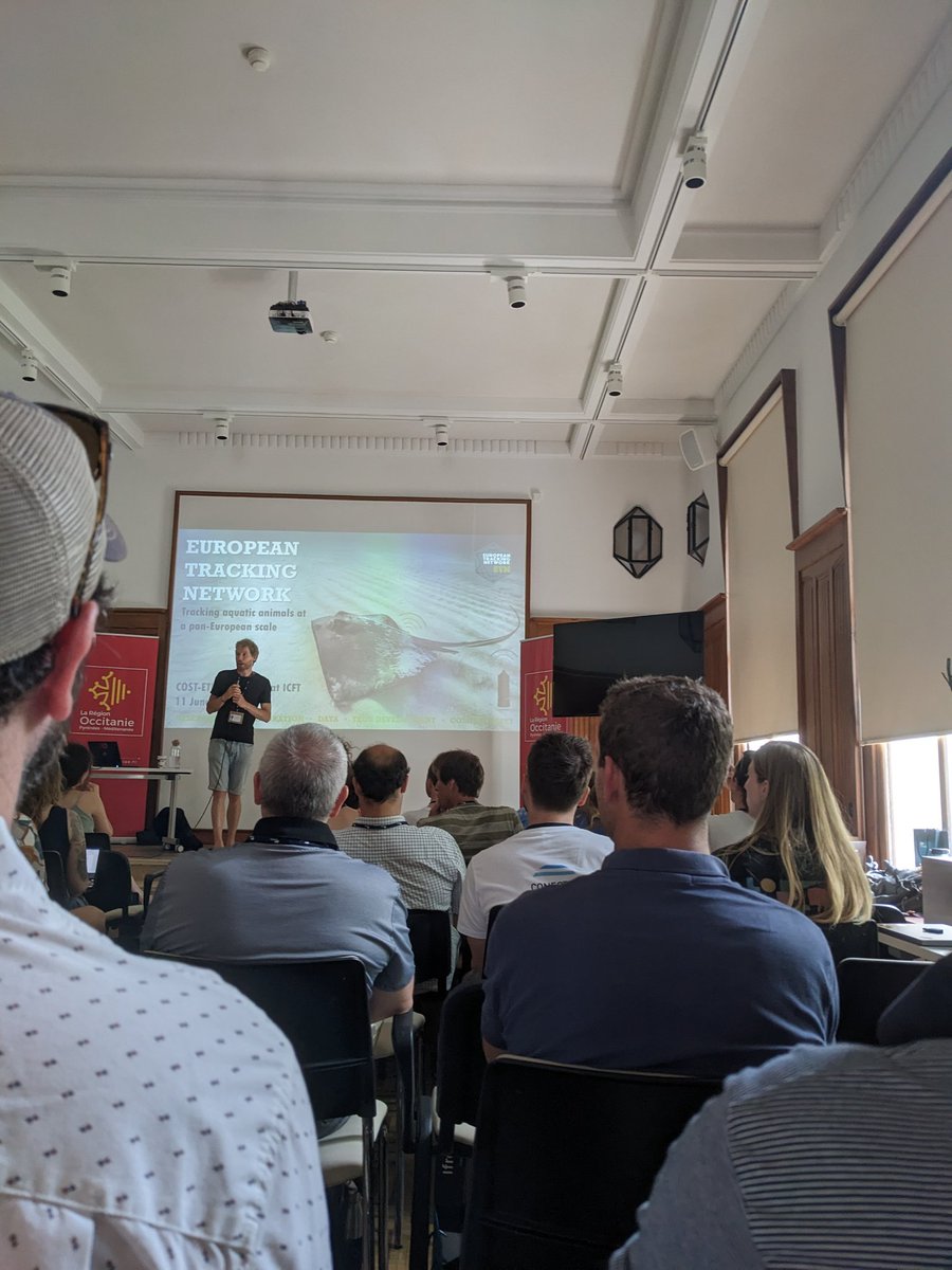 lottepohl's tweet image. Kick-off Workshop at #icft2023! Super excited for the week #trackingnotslacking @AquaticTracking