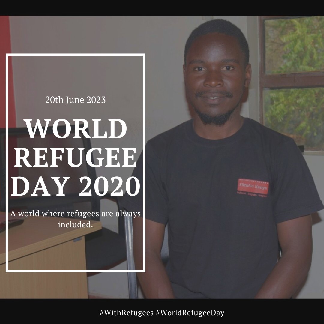 I arrived in Kakuma refugee camp in  late 2018. Coming from a French speaking country, @CongoDRConline, I spent 2019 learning English at @DonBosco_Kakuma before being eligible for the FilmAid Kenya's media training.

#WithRefugees #WORLDREFUGEEDAY