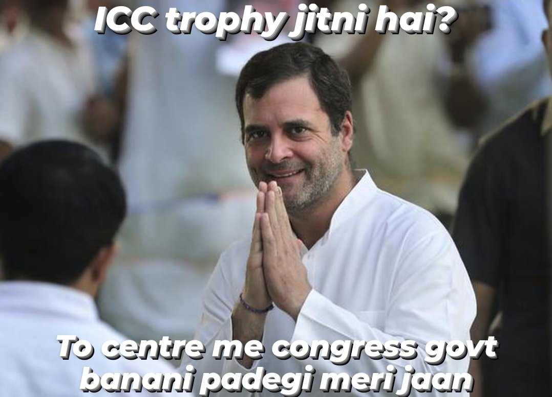 Now only Raga can get us ICC trophy 🏆

#WTCFinals 
#INDvsAUS 
#WorldTestChampionshipFinal 
#WTCFinal2023