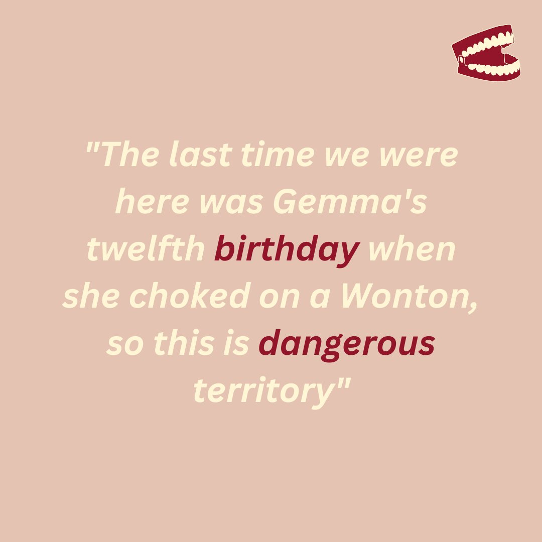 We can only promise context on this quote if you come along and watch the full show- sorry, that's just how it works!! 

riversidestudios.co.uk/see-and-do/cha…