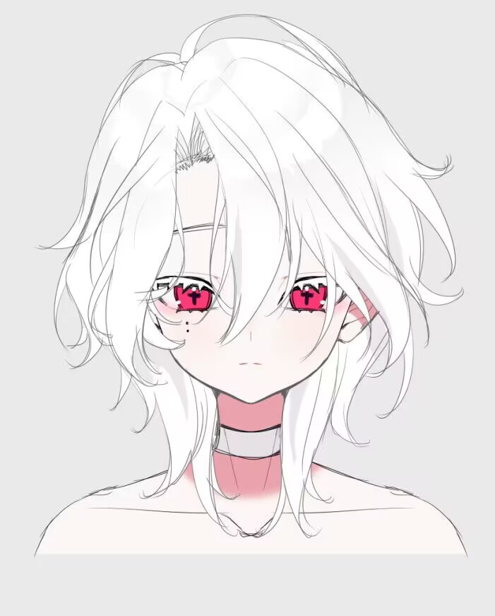 Ruby_5bubi's tweet image. I made a headshot sketch! I'm going to make a vtuber live2d model for sale based on it.
Do you guys have any suggestions for his costume?💖
#vtuber #vup #虚拟主播 #live2D