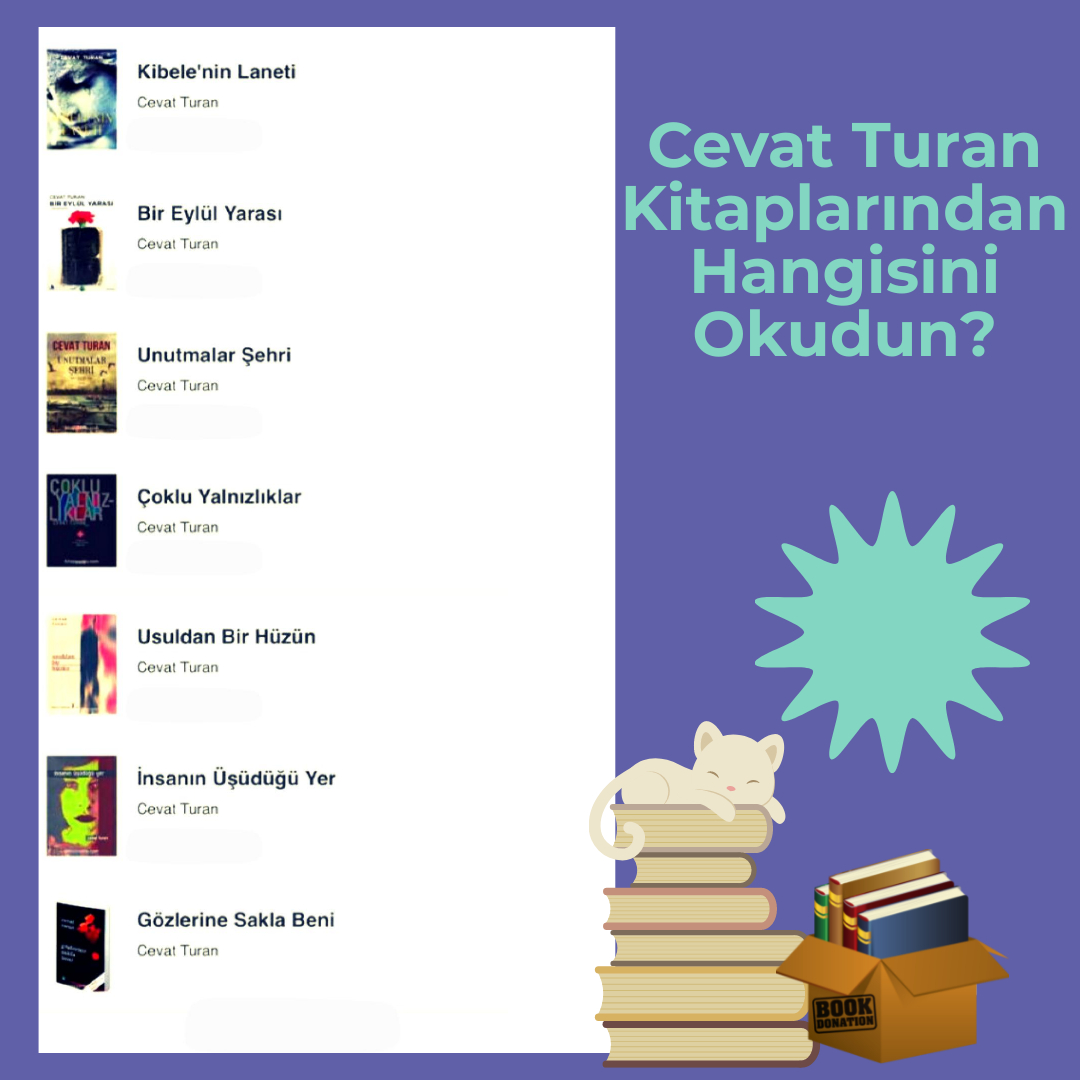 cevatturan's tweet photo. Yaz için kitap listeni yaptın mı?
.
#cevatturankitapları #cevatturan #yazar #polisiyeroman #şiir #öykü #yaziçinkitapönerileri https://t.co/bXuNYljRuZ
