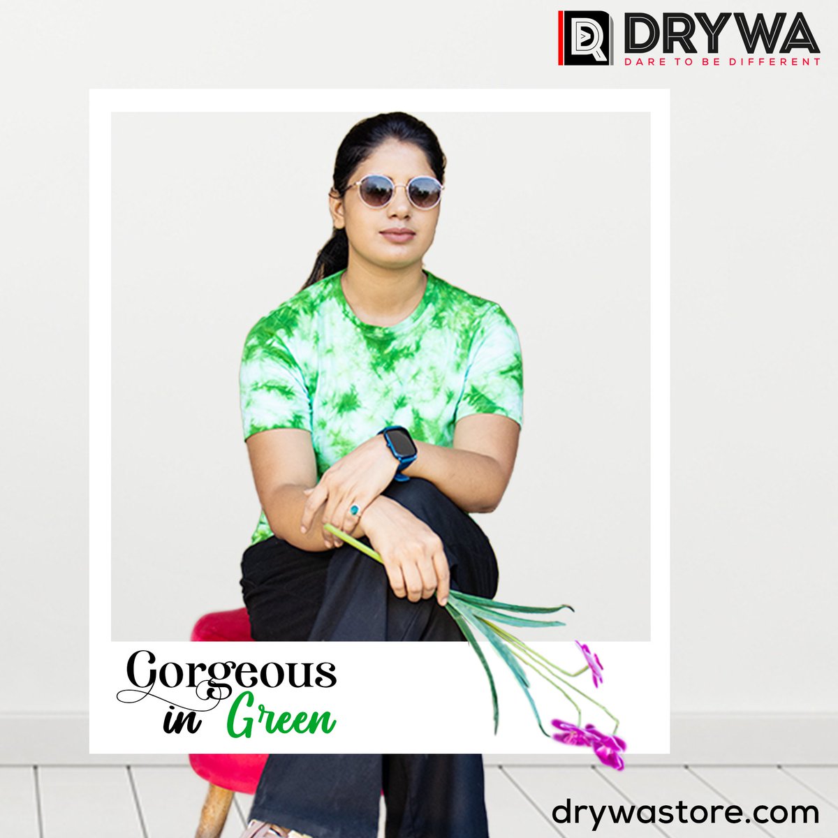 Tie and Dye new colour options for summer season.
Upgrade your wardrobe and Look Gorgeous in 💚

Model wearing -S (regular fit)
Available sizes-S-XL
DM to place your order 🛍️🛒
.
.
#tiedye #tieanddyefashion #tieandyetshirt #cottontshirts #tshirtswag #tshirtforwomen #tshirtsonline