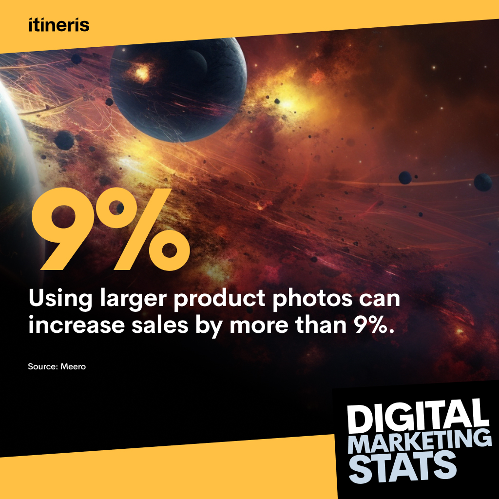itineris_ltd's tweet image. Did you know using larger product photos can give your sales a 9% lift? It&apos;s time to magnify your success. 

#EcommerceTips #SalesBoost #VisualSelling