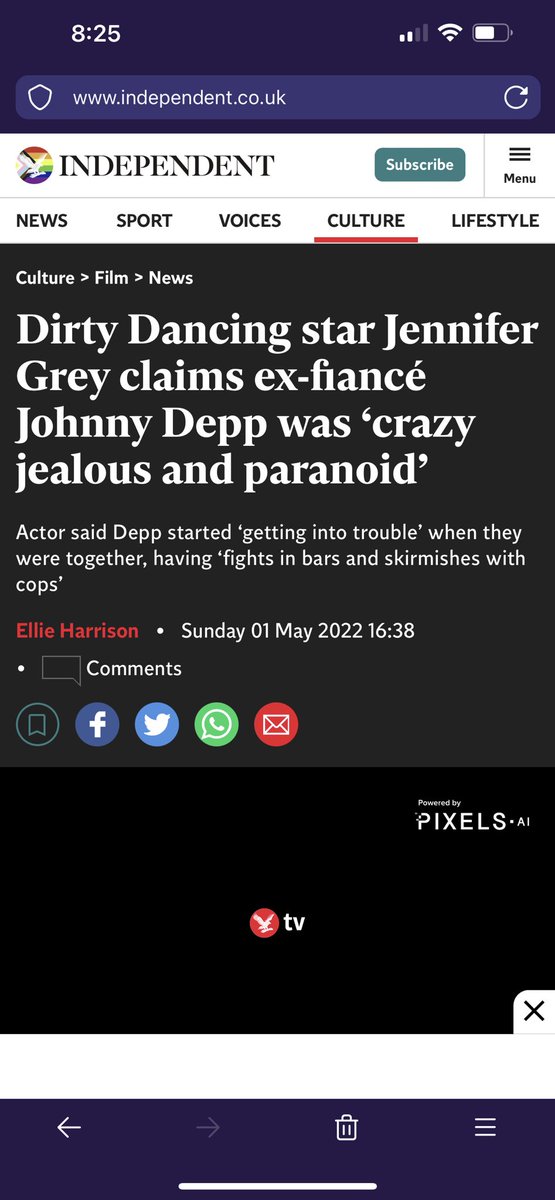 GabrielDivina2's tweet photo. We wanna talk about exes?

-Jennifer Grey wrote a book that Johnny Depp was violent, jealous, and controlling

-Ellen Barkin testified the same thing

-Winona Ryder has made offhand interviews where she’d recall her “first boyfriend” (Johnny Depp) as “someone who used to smash everything”

-Johnny Depp had texts where he referred to Vanessa Paradis (his ex wife and mother to his children) as a “withering c*nt” and “French extortionist”

-Even Kate Moss and Johnny Depp’s volatile relationship was very well known in the media. She only testified about a rumor being untrue. What if she was asked about the Mark Hotel incident where Johnny Depp destroyed a hotel room while he was arguing with her and he got arrested for it?