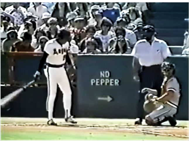 DGneat's tweet photo. What became of these once ubiquitous ballpark signs, @RodCarew_29 ? https://t.co/248I2PDy91
