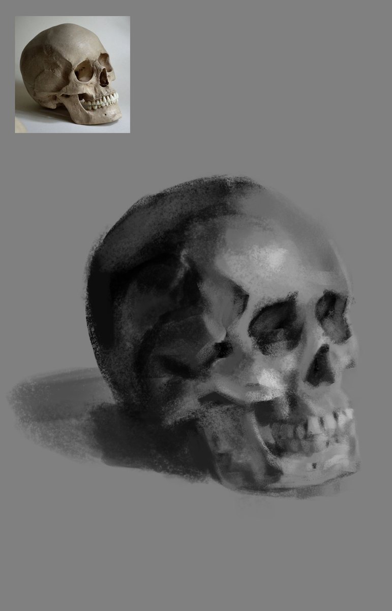 c50nce's tweet photo. painted a skull https://t.co/LGZb0flSJj