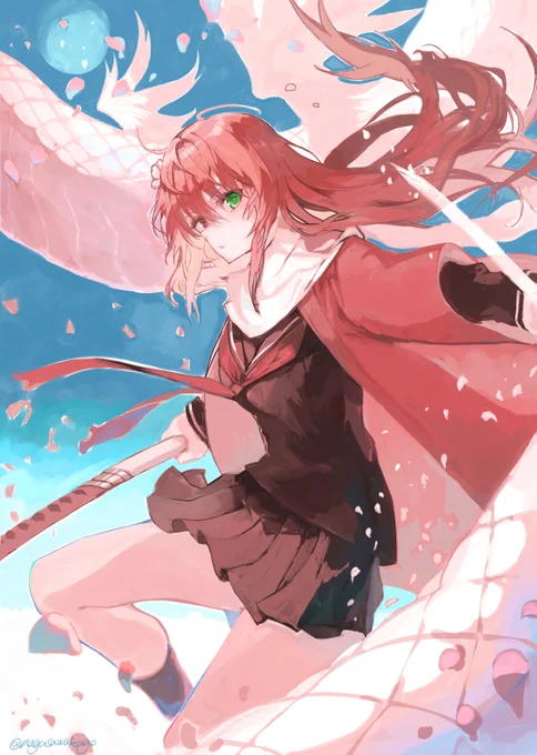 桜剣士ちゃん #オリジナル