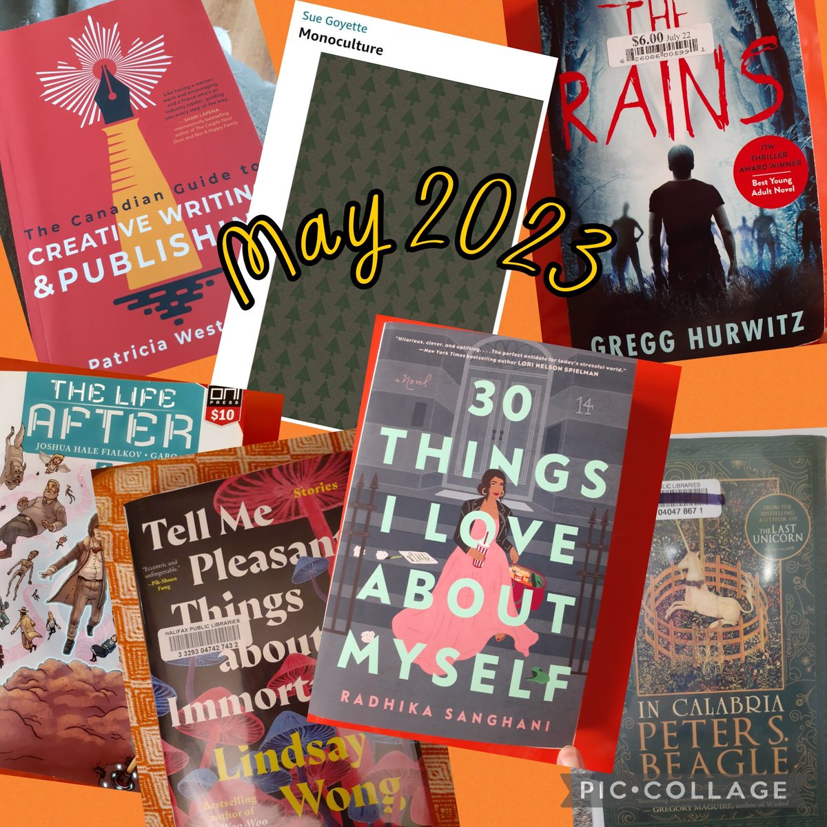Realized I forgot to post my MAY READS!!! This puts me at 38 for the year as of the end of May. My reading will probably slow down over the summer and as I start writing more.

#reading #booklover #ilovebooks #reader