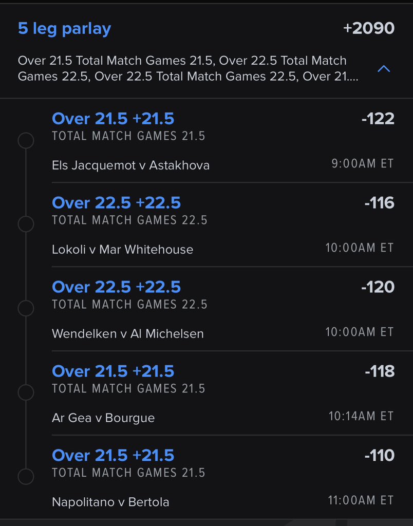 heav804's tweet photo. Totals Lotto @BigDawgBanna its not a jinx if we do it before right #GamblingTwitter #whotailing #tennis https://t.co/1JuGbw0Oga