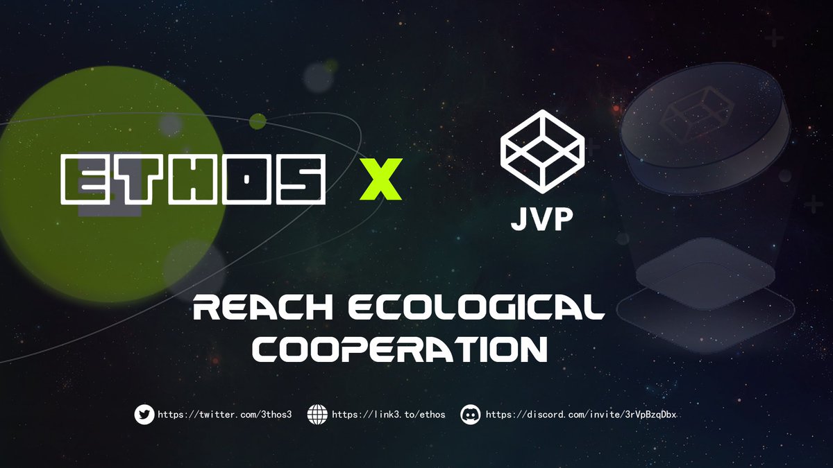 🎊#3THOS excited to announce an ecosystem partnership with <a href="/Jasmy_JVP/">Jasmy Voting Power (JVP）</a>.

🚀Boosting Jasmy stakeholders' yield potential and voting power, starting at Jasmy Grant

#Web3