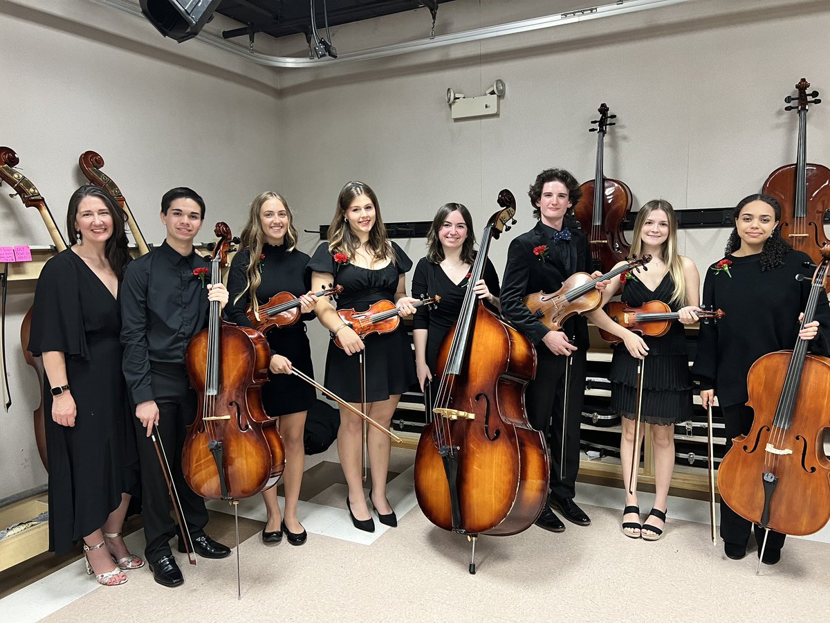 #SSHSOrchestra Seniors ❤️