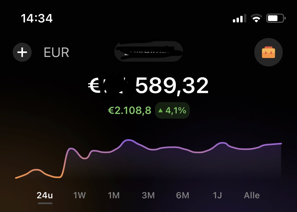 PieIks's tweet photo. My portfolio show The Number 😂 but not in the correct place. #XRP https://t.co/Tjevcj1DOW