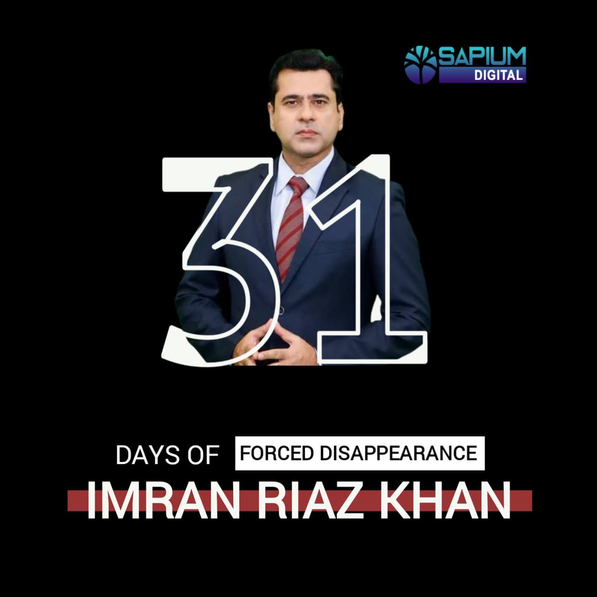 31Days Passed  Where Is #ImranRiazKhan ? Please let him go،  Release him #LetUsBreathe #JournalismIsNotACrime @FreedomofPress @hrw @UN @amnestysasia @BBCWorld @CNN @AJEnglish @itvnews @Channel4News @guardiannews @Independent @realZalmayMK @SecblinkenJ 
@ReleaseimranRaizKhan