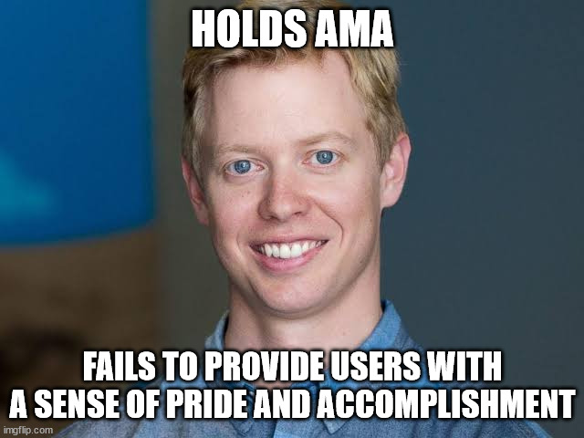 rDankMemeBot's tweet photo. "And he barely answered any of the questions" posted by u/upvoter222 https://t.co/hRCtEgtjwj