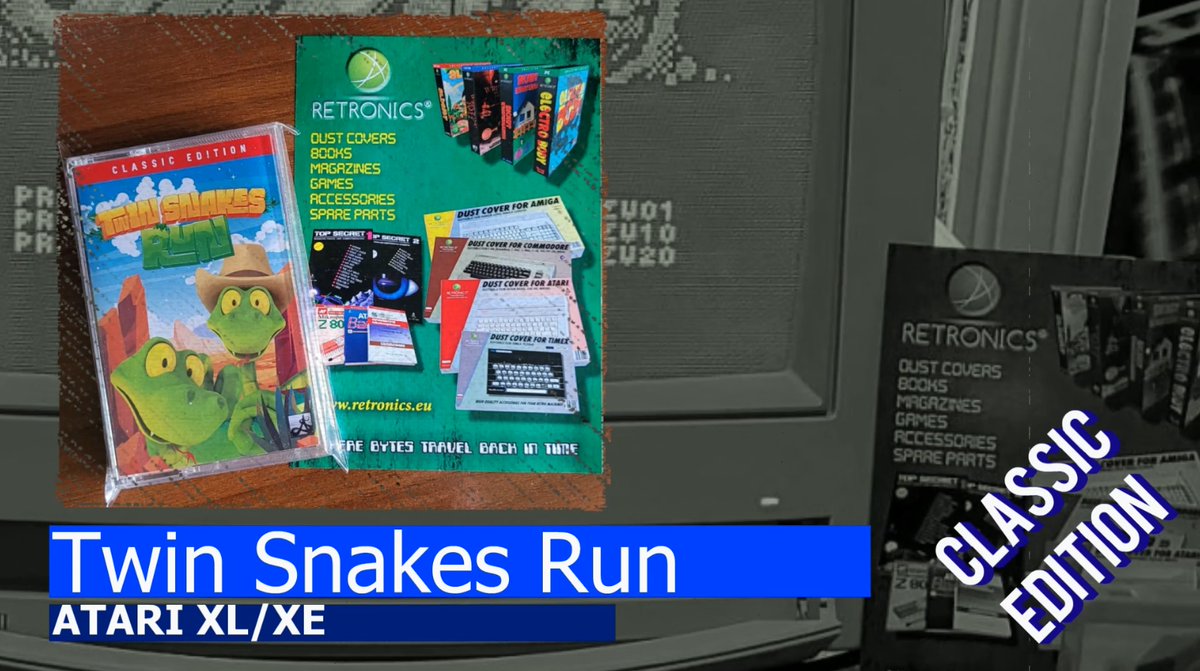SabermanYT's tweet image. Atari XL/XE -=Twin Snakes Run=- unboxing&amp;amp;gameplay
youtube.com/watch?v=51mCOG…
#atari #atarixl #atarixe #retrogame #retronics