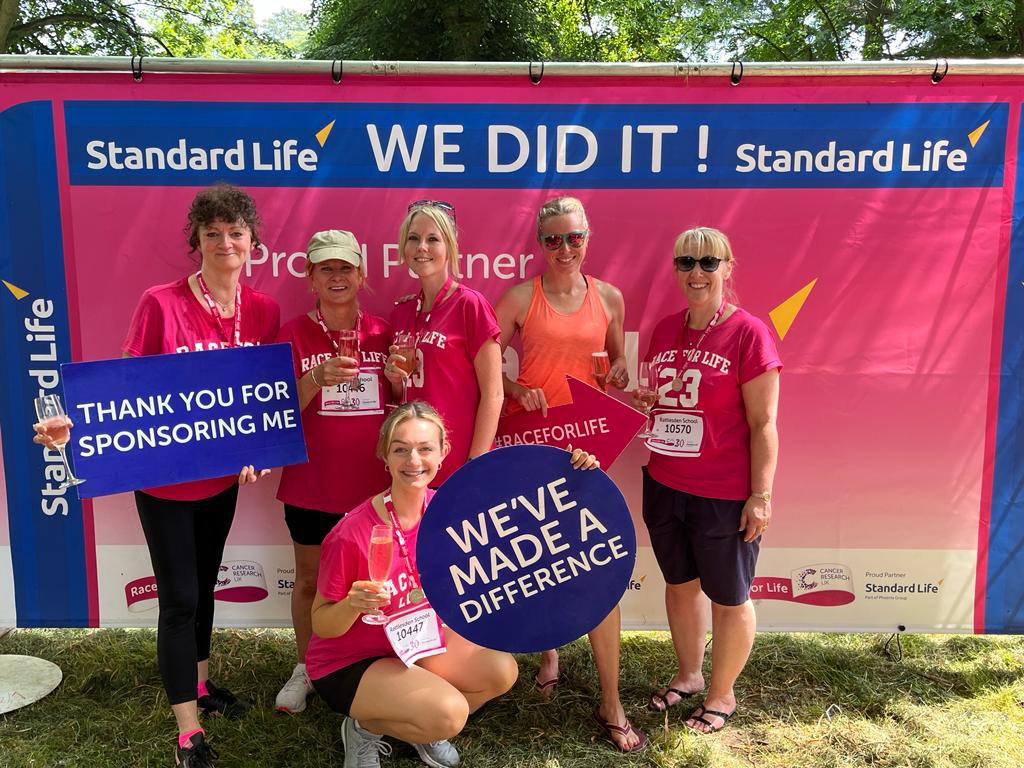 Mrs Jeffery won the entire race!! Thanks for your support!! We raised £2K (almost!) 🩷