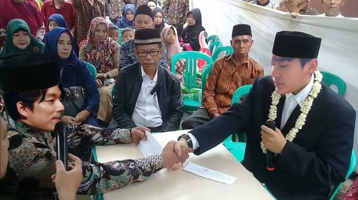 <a href="/gongryoo/">GY</a> @ksjceong <a href="/GOLDENRPEO/">HALL GOLDEN #SetaRaAligned</a> ️️️️
Rama men-jabat tangan pak penghulu <a href="/gongryoo/">GY</a> . 

"Saya terima nikah dan kawinnya Agatha Belva @ksjceong dengan mas kawin yang disebutkan di bayar tunai" Ucapnya dengan lantang. 
 ️️️️