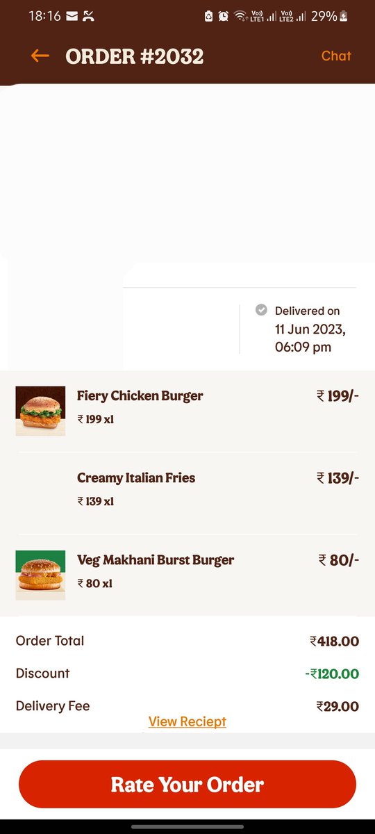 @burgerkingindia
Where did you deliver my order???
I haven't received the order yet but it shows to be delivered
#whereismyorder #refundmymoney