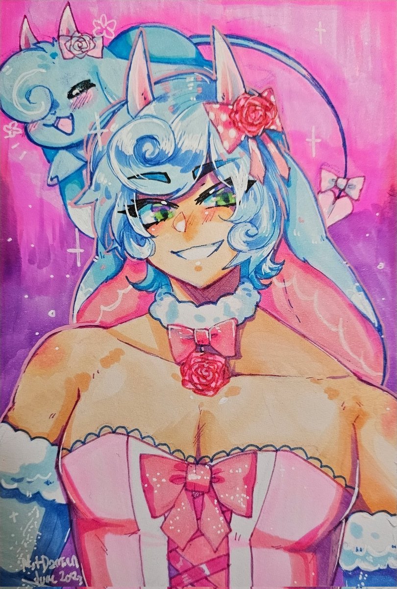 NotDamienArt's tweet photo. Cm for @YamsForever !! https://t.co/0pBuWhNiWy