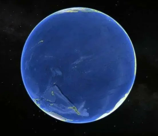 jaimelescartes's tweet image. L’étendue de l’océan Pacifique : un tiers de la surface de la Terre, superficie de 165 250 000 km² et volume de 710 000 000 km³ d’eau #funwithmaps #map #maps