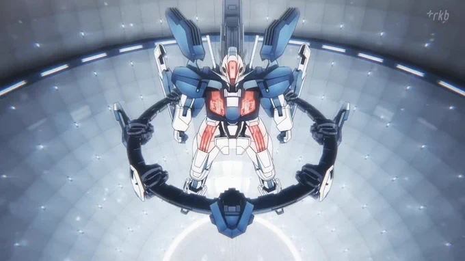 それにしてもエアリアルがラスボス枠の機体になるなんてな・・  #水星の魔女