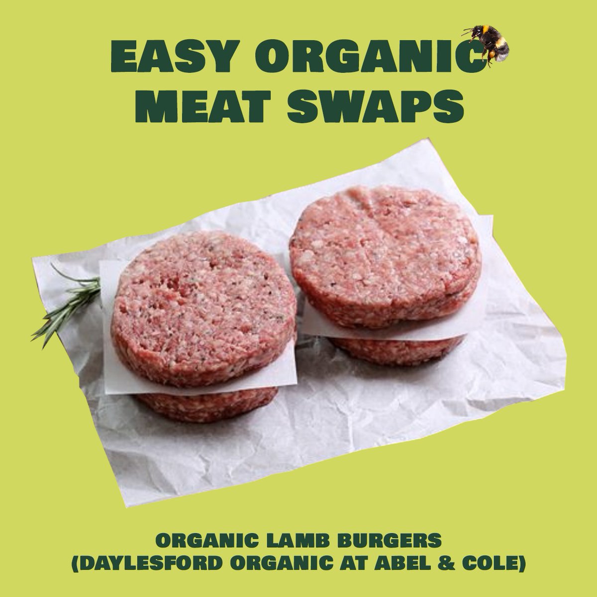 Organic lamb, beef, pork, and chicken for your summer BBQ!⁠
⁠
Follow our selected UK organic meat producers and retailers in the UK: <a href="/HelenBOrganic/">Helen Browning's Organic</a> <a href="/Rhug_Estate/">Rhug Estate</a> <a href="/daylesfordfarm/">Daylesford Farm</a> <a href="/AbelandCole/">Abel & Cole</a>
⁠
#goorganic #organicmeat #organicpoultry #organicbbq