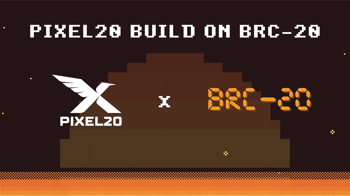 Pixel20 on BRC-20: The Perfect Match! 🟧

✅ Secure infrastructure backed by Bitcoin's PoW security mechanism.
✅ Integration of Ordinals protocol for NFT power.
✅ Seamless user experience with 8-bit models and flash games.

Upgrade your game now with Pixel20!