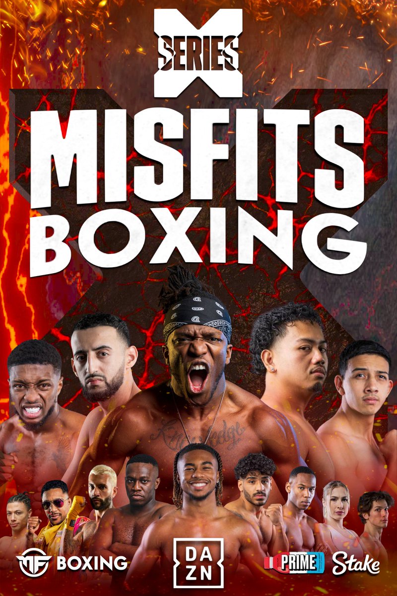 What do yall think of this @MisfitsBoxing poster I made❓️🤔

I personally love how it turned out, and I'm gonna hang it up in my room 🥊🔥

#MisfitsBoxing #XSeries #Misfits #crossoverboxing #KSI #Slim #SaltPapi #Deji #fyp #DAZN #Boxing