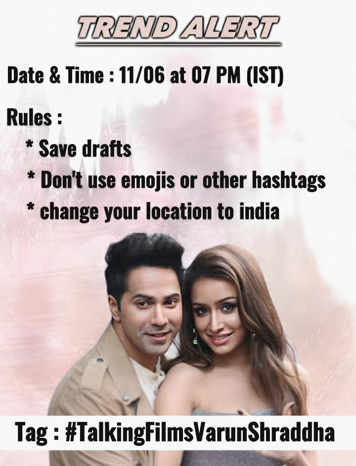 vdwellwishers_'s tweet photo. Join us pls❤️
#VarunDhawan
#ShraddhaKapoor
#Varshra #Wewantvarshraback https://t.co/n9h814sjv3