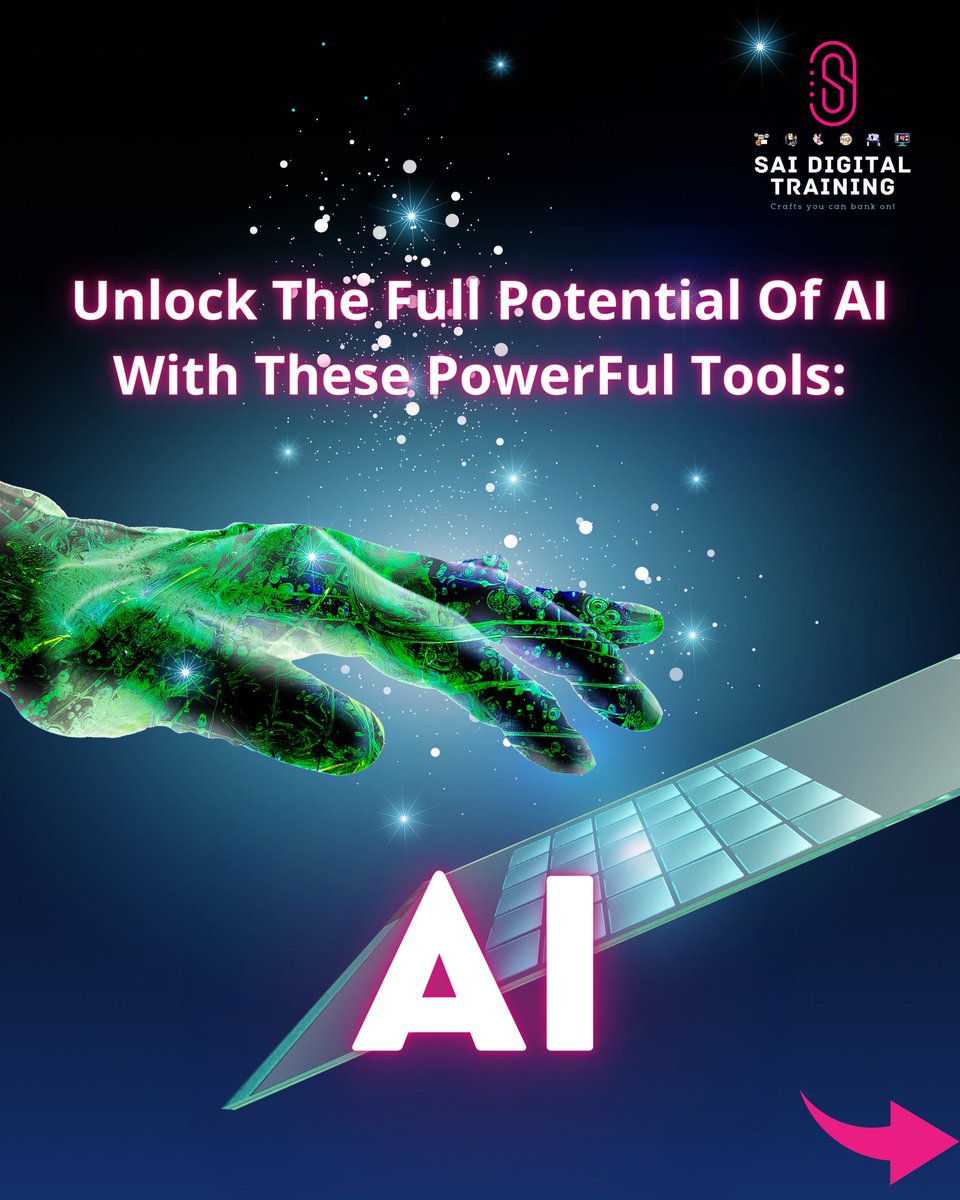 Saidigitaltrai1's tweet photo. Unlock the full potential of AI with these powerful tools: 🤯

Try them now⚡

#artificialintelligence #ai #technology #powerofai #powerfultools #DeepLearning https://t.co/pC3JnpIMxG