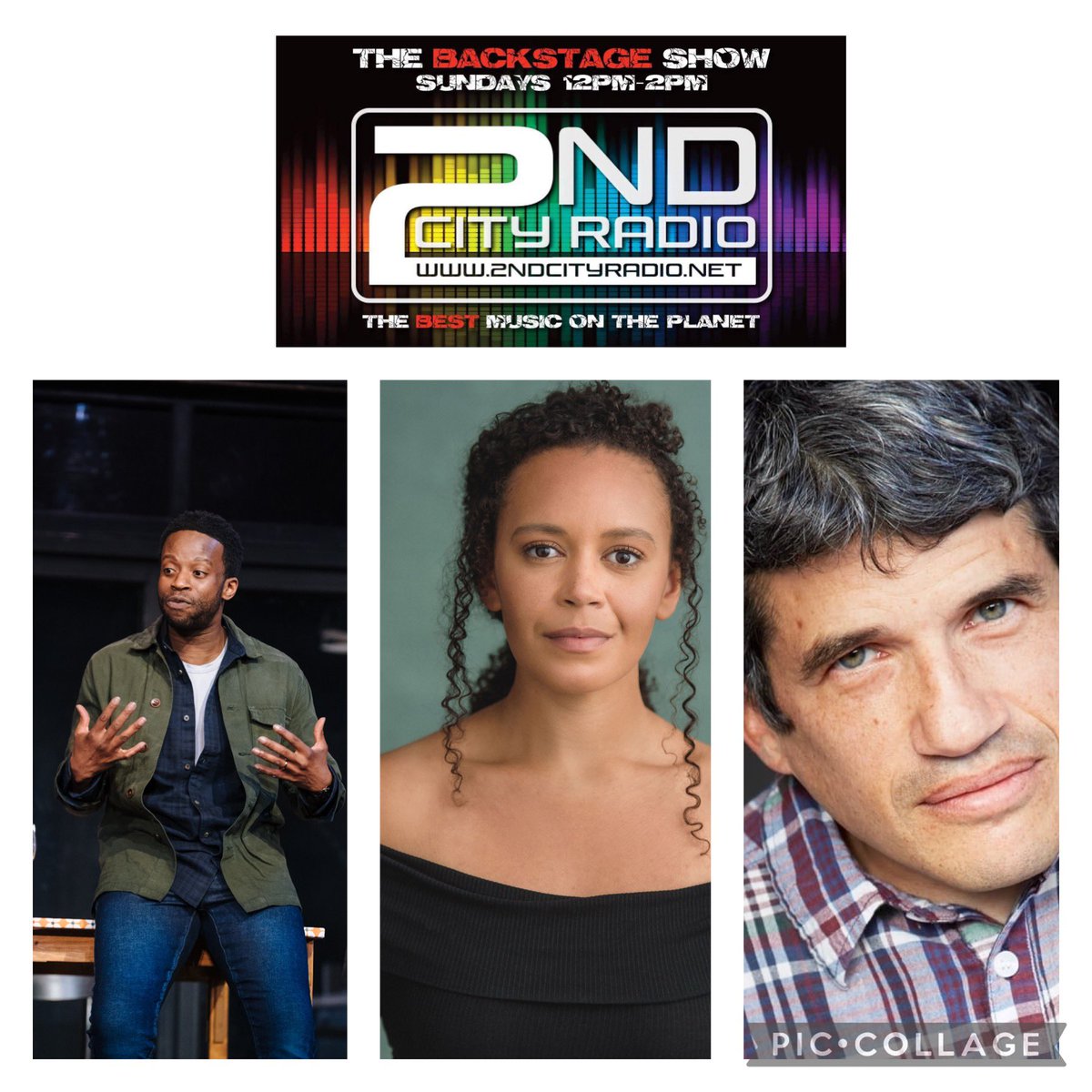 Join me live from noon #Backstage @SECONDCITYRADIO for theatre news, great music & sparkling conversation with guests @jocastaalmgill Clifford Samuel @markpovinelli tune in at 2ndcityradio.net #theatre @chloenelkin @PrBuchanan @breadbutterpr @GREASEWestEnd @222aghoststory