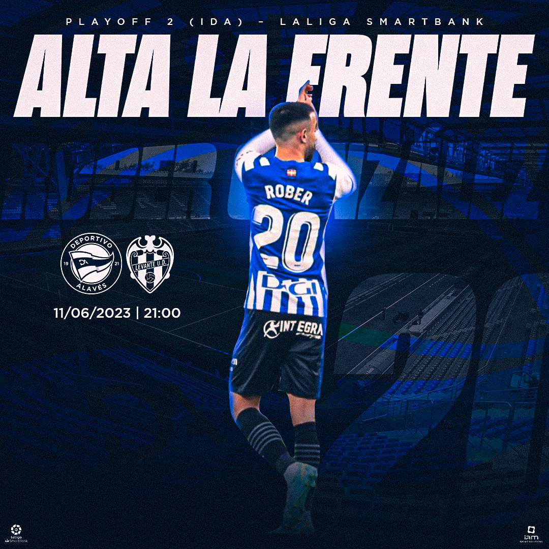 👏🏼 #AltaLaFrente y… GOAZEN @Alaves!!!! 🔵⚪ #EsteEsElCamino #AlavésLevante