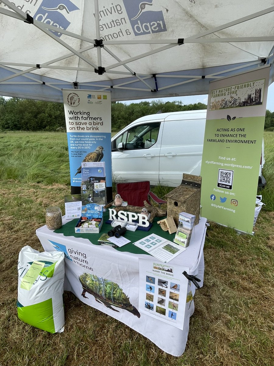 <a href="/Gs_OFS/">G's Open Farm Sunday</a> ready!! 

<a href="/ElyNFFarming/">Ely Nature-Friendly Farming Zone</a> <a href="/SaveTurtleDoves/">Operation Turtle Dove</a> <a href="/RSPBEngland/">RSPB England</a> <a href="/Natures_Voice/">RSPB</a> <a href="/georgiewildbray/">Georgie Bray</a> <a href="/SophieMott93/">Sophie</a>