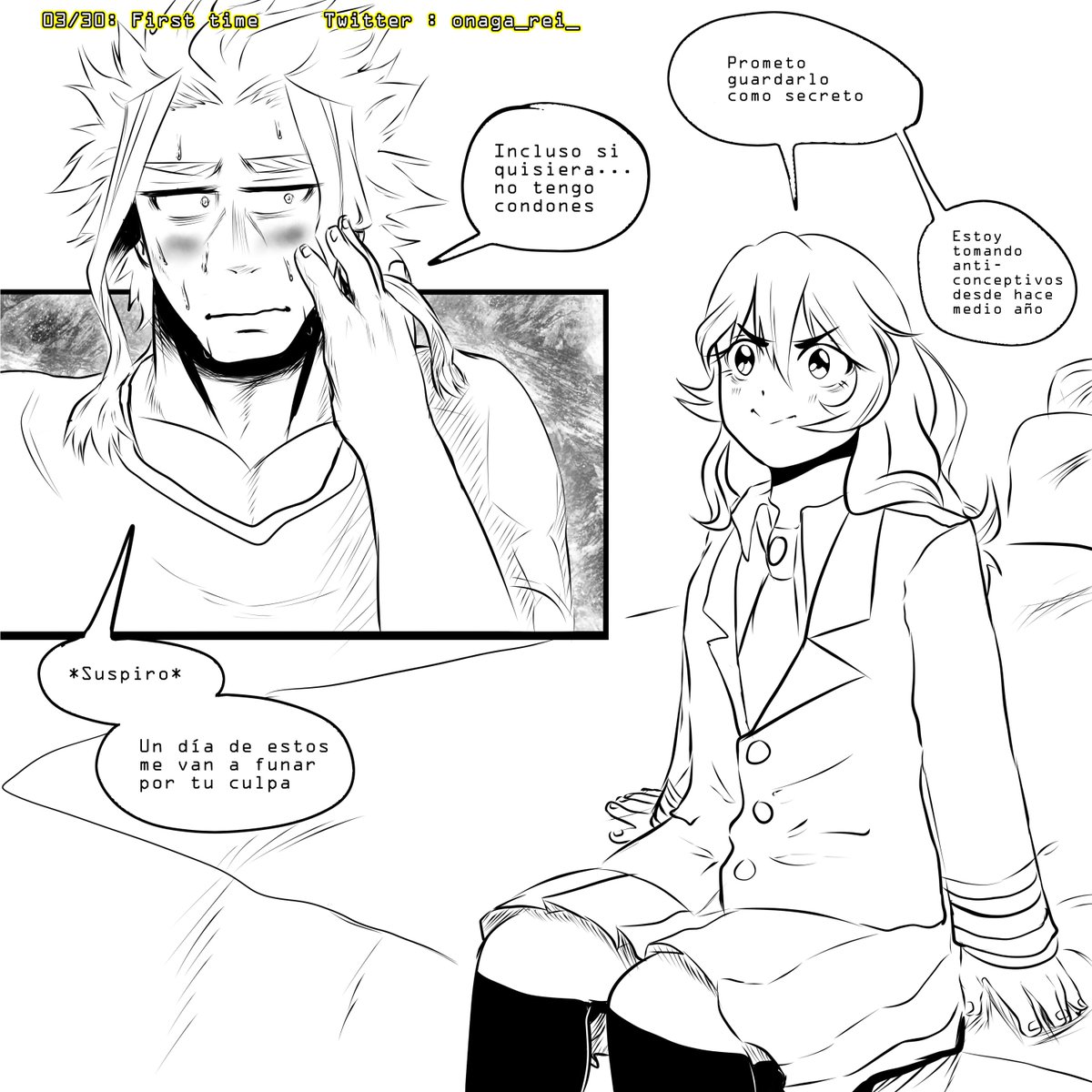 onaga_rei_'s tweet photo. 03/30: First time/ Primera vez
[post 1/?]
-
Subiré 1-2 post+ de 4 viñetas para terminar esto. Iniciaré con el día 04/30
#allmight #toshinoriyagi #yagitoshinori #ocxcanon #canonxoc #allmightfanart #bnha #mha #bnhafanart #mhafanart #anime #hentai #allmighthentai #ALLMIGHTBDAY2023 https://t.co/0BLa04reVF