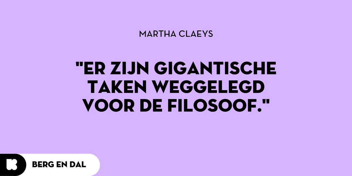 Martha Claeys voert in #BergenDal een pleidooi voor nuance.
🎧 Beluister het Select-fragment: klara.be/luister/select…