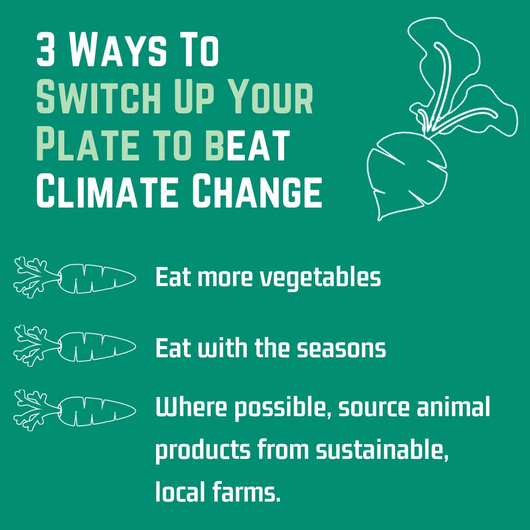 The food we eat in Oxfordshire makes up 43% of our ecological footprint. 

#SwitchUpYourLunch this Tuesday (13 June) to join others in #Oxfordshire pledging to eat  a #vegan or #veggie meal to make a positive difference: goodfoodoxford.org/get-involved/e…

@Ox_Greentech #GreatBigGreenWeek
