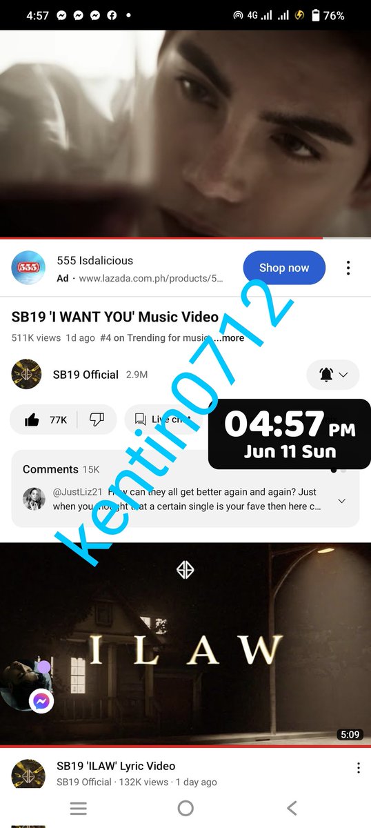 Kentin0712's tweet photo. @jef0602 @KleoWhite @SB19Official @SelectaPH #20 I want you MV 💙

@SB19Official #SB19
#PAGTATAG         
#SB19PAGTATAG              
#PAGTATAGWorldTour https://t.co/QYOC78tFhW
