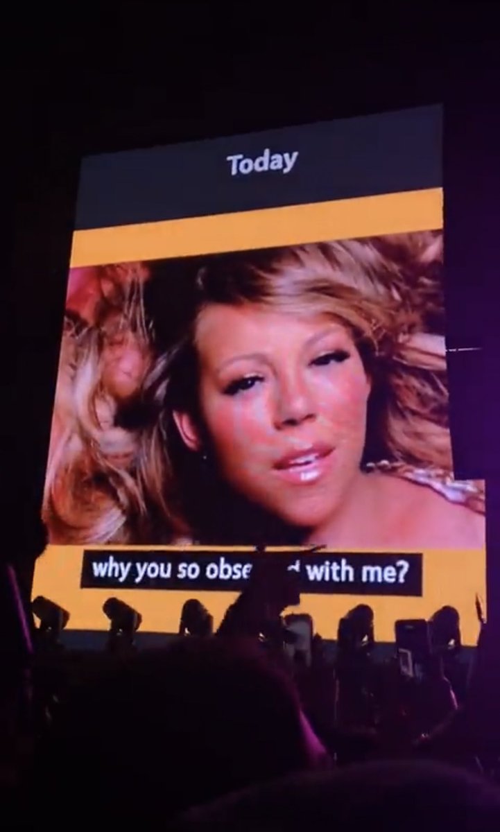 Pop Crave On Twitter Mariah Carey Opens Her Performance Of Obsessed pop-crave-on-twitter-mariah-carey-opens-her-performance-of-obsessed