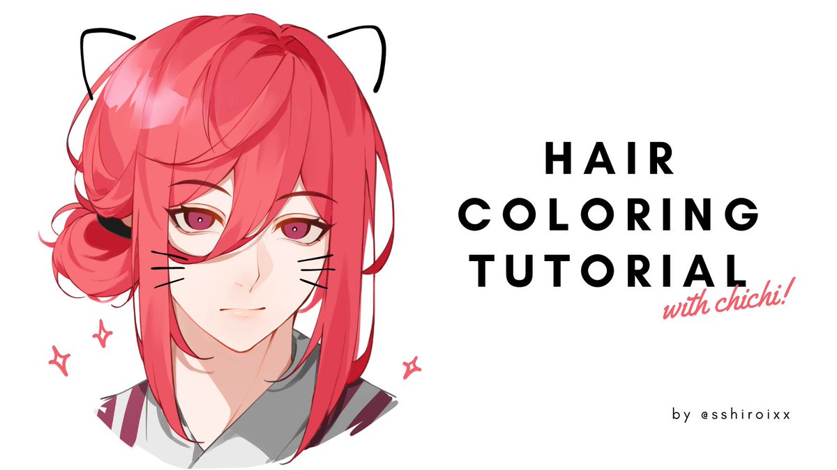 how i color hair (this is my very first tutorial🙇‍♀️)