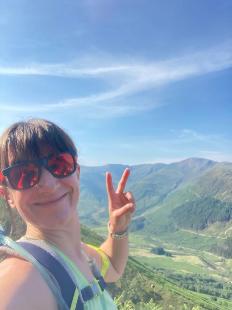 Did Ms Baker conquer The Three Peaks? Of course she did!!!!