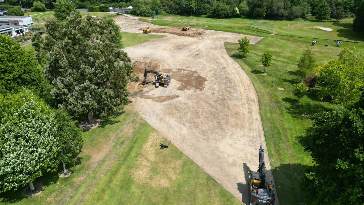 Phase 2 underway in Devon. ☀️ ⛳️