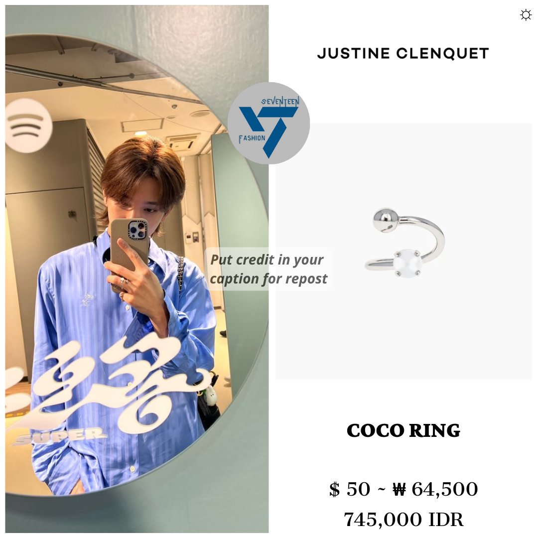 Joshua style in Seventeen Weverse Update (230610) 1. Acne Studios