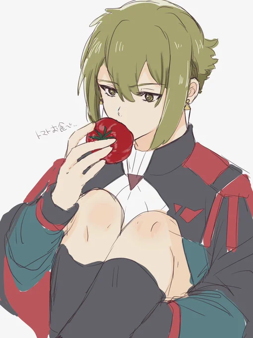 #水星の魔女 トマト食べて欲しい5くん