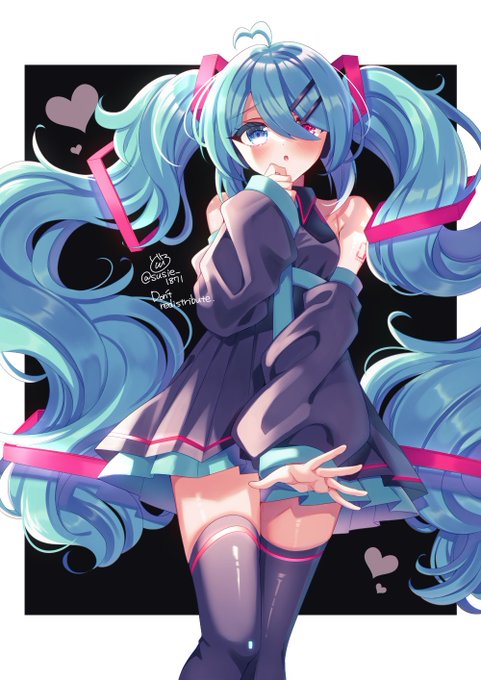 メカクレ❤️初音ミク 