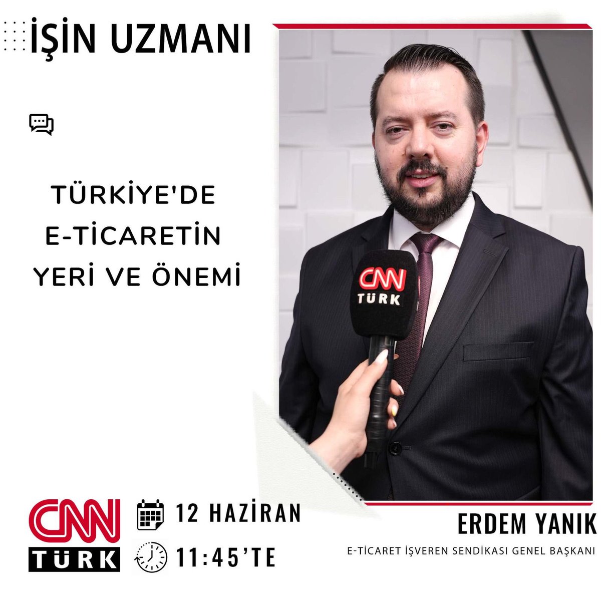 Genel Başkanımız Erdem Yanık Beyfendinin CNN İle Röportajını Kaçırmayınız...

#eticaret #etis #eticaretsendikası #cnn #işinuzmanı