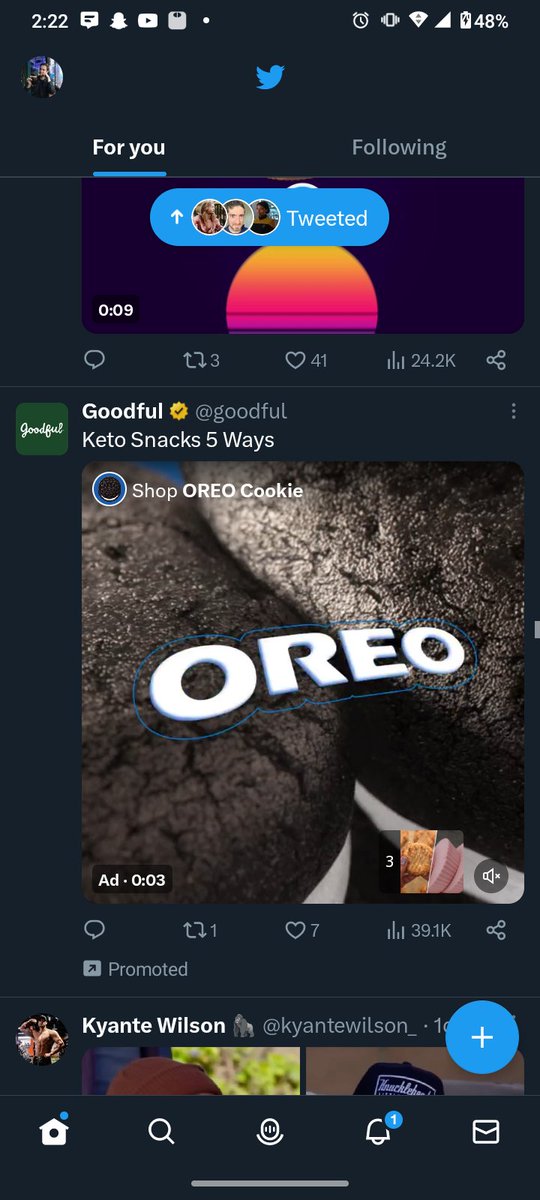 AnthonyMLandis's tweet photo. @goodful Why did an Oreo ad play over this!? https://t.co/IS8Pi25A3b