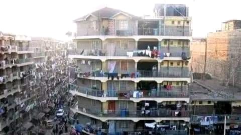 This is the most congested estate in Africa.

 Pipeline Nairobi Kenya 🇰🇪

It's said that, when you migrate to the place as a new tenant, you must get your landlord's phone number on the first day because it's very easy to forget your apartment due to the mushrooming.