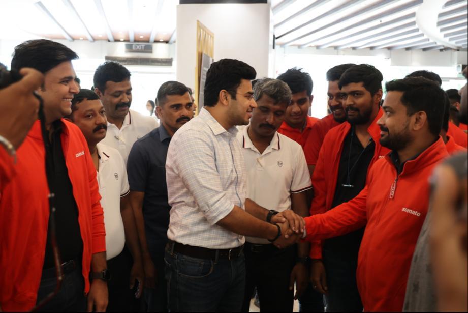 Set up South India's 1st Resting Point for Delivery Partners at Vega City Mall in association with <a href="/zomato/">zomato</a> &amp; <a href="/vegacitysocial/">Vega City Mall</a>. 

With essential amenities such as first-aid, drinking water, &amp; clean restrooms, the point will serve as a place for all delivery partners to rest,