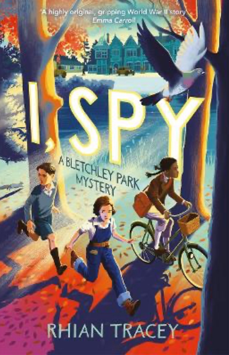 Read the first chapter of the mg book (I’d say it’s upper mg level) #ispy #abletchleyparkmystery by @RhianTracey and that’s enough to confirm it as my next read. 
It also has a beautiful cover Illustrated by #daviddean @piccadillypress 
Purchased from @GriffinBooksUK
